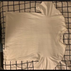 Reformation White T-shirt Size Small